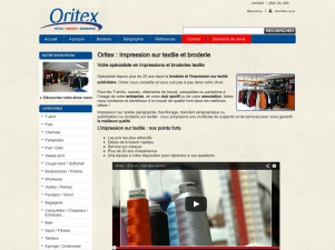 Oritex : Impression et marquage sur textile