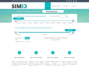 Simeo: Simulations de crédits en ligne