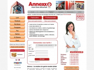 Annexx: Garde meuble et Box de stockage St Etienne
