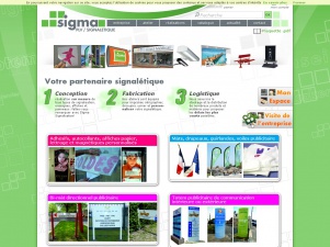 Sigma Signalisation – banderoles publicitaires