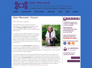 Alain Meynard voyant : consultation voyance, tarot à Strasbourg