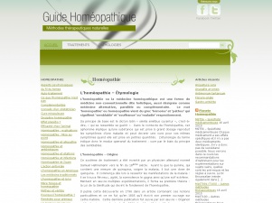 Guide Homéopathique