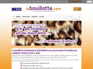 LaBouillotte.com : site de vente de bouillottes micro-ondes