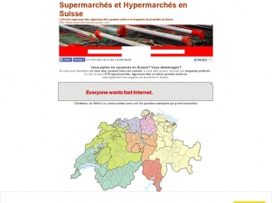 Supermarchés et Hypermarchés en Suisse