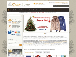 Cava Jump – Matériel et équipement d’équitation sur internet