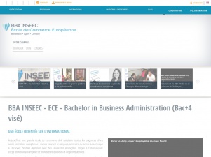 BBA INSEEC – École de commerce européenne
