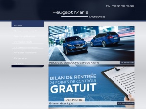 Garage Peugeot Marie – entretien, réparation, contrôle technique , vente de véhicules neufs et d’occasion toutes marques à Caen