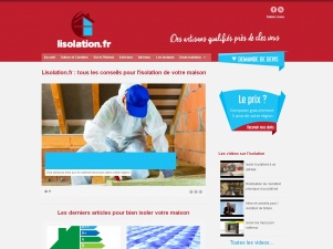 Lisolation.fr: un site de conseils et de devis pour isoler sa maison