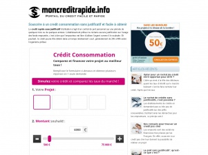 Mon crédit rapide – Un guide personnalisé sur le crédit à la consommation