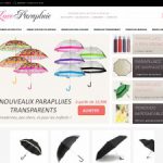 Love parapluie, site internet de vente de parapluies pour hommes, femmes et enfants