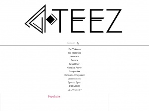 Teez, boutique en ligne française de t-shirts