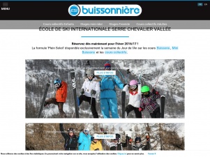 ESI Buissonnière, école de ski à Serre Chevalier Villeneuve