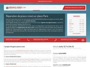 Urgence-pneu, service de dépannage pneu à Paris