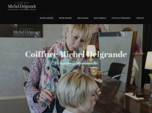 Le célèbre coiffeur Michel Delgrande