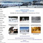 Mush and rando: chien de traineau loisir et sport