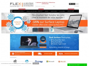 Flex Market, matériel informatique pour les professionnels