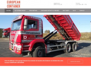 European Container : le service de location de container à Seraing