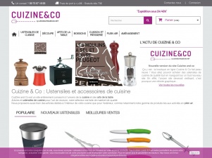 Cuizine and Co, boutique d’ustensiles de cuisine