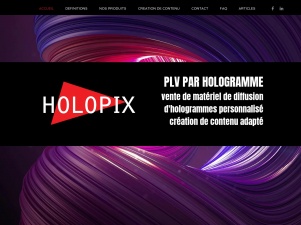 Holopix – PLV hologramme