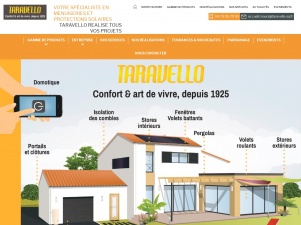 Taravello, fermetures pour l’habitat et protections solaires en Drôme-Ardèche