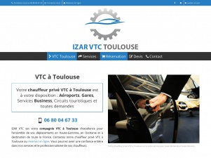 Izar VTC Toulouse – Votre réseau de chauffeur privé VTC à Toulouse